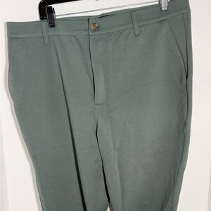 PAIGE Olive and Black Trousers